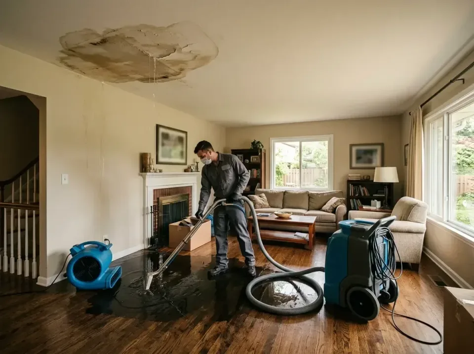 attic-pipe-burst-ceiling-drip-008 — frequently asked questions, Water Damage Restoration & Carpet Care in Hopkinsville, KY